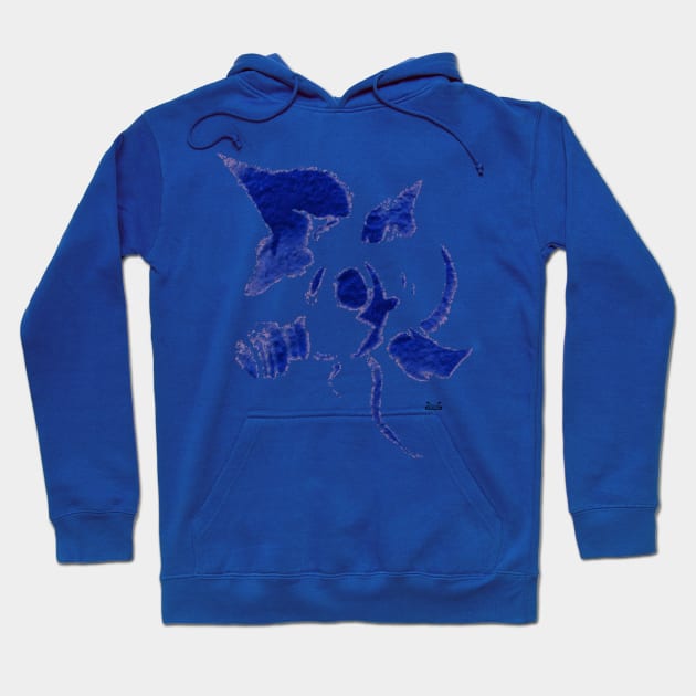 Fish with gas mask Hoodie by Wolf Art / Swiss Artwork Photography